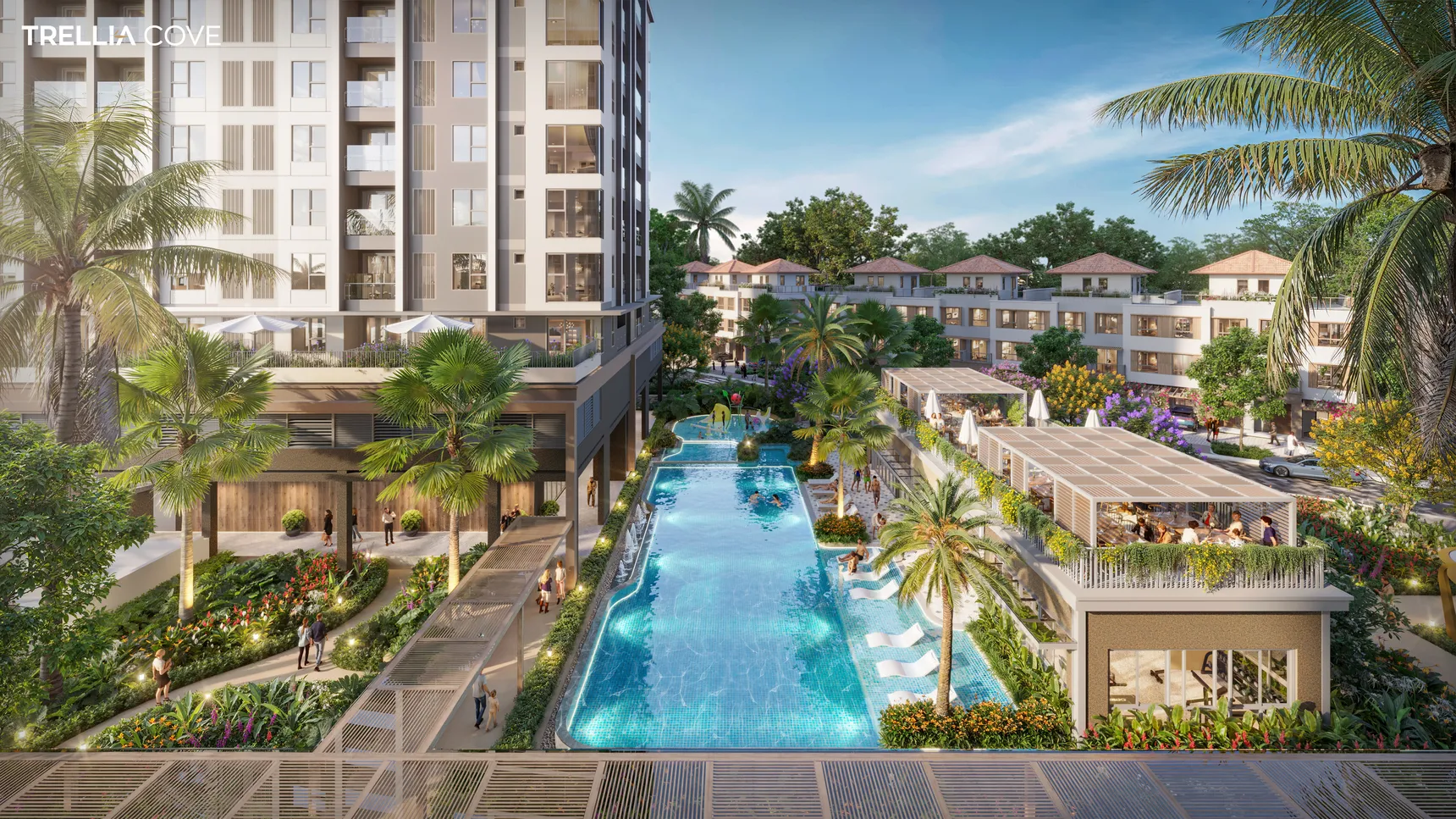 Hồ bơi vô cực Grand Marina Saigon