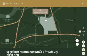 The Global City – Bản đồ vị trí kết nối Đỗ Xuân Hợp cao tốc Long Thành Thủ Đức